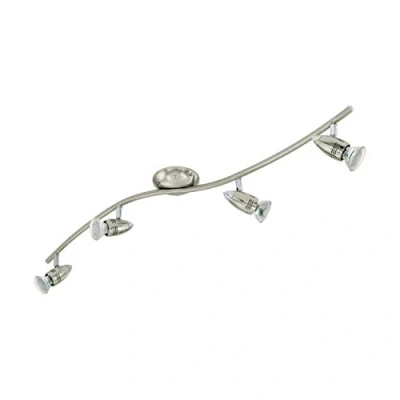 Afbeelding van EGLO Magnum Plafondspots 4 Lichts LED Nikkel Mat, Chroom