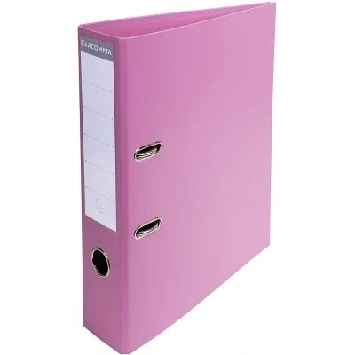 Image de Exacompta 53755E Set de 10 Classeurs à levier PremTouch en PVC format 32x29 cm Rose