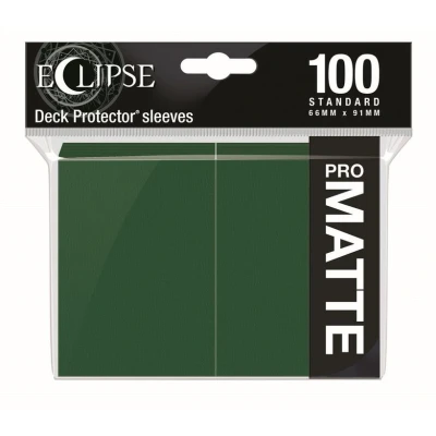 Afbeelding van Eclipse Matte Deck Protectors Forest Green (100 stuks)