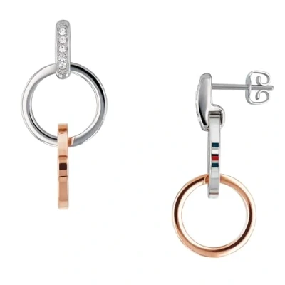 Afbeelding van Tommy Hilfiger Sieraden 2780084 Oorstekers voor dames van roestvrij staal met kristallen, rvs, Parel