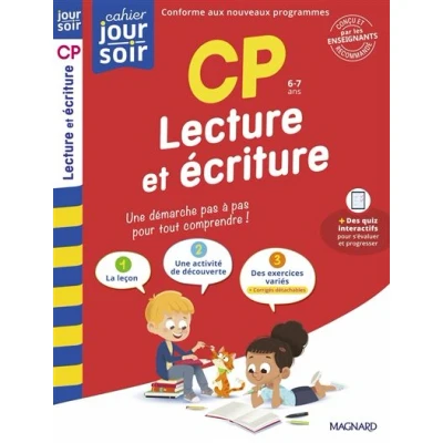 Image de Lecture et écriture CP Cahier Jour Soir