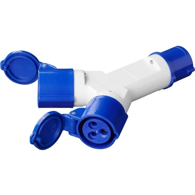 Afbeelding van Pro Plus CEE Splitter 2 Weg 16 Ampère IP44 230 Volt 3 Polig