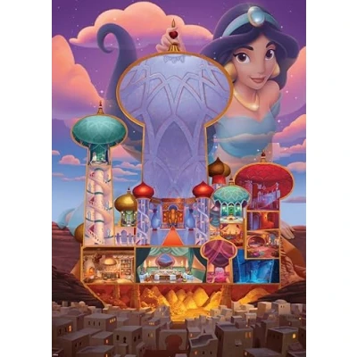 Image de Puzzle Ravensburger Ariel Collection Château Disney 1000 pièces