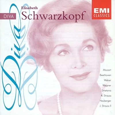 Afbeelding van Diva Elisabeth Schwarzkopf: Mozart, Weber, etc.