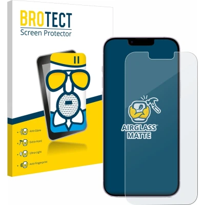 Afbeelding van BROTECT Screenprotector voor Apple iPhone 14 Plus Folie Beschermfolie Beschermglas matte