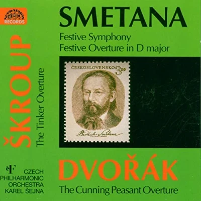 Afbeelding van Czech Philharmonic Orchestra, Karel Sejna Sinfonie E Dur/Ouverturen (CD)