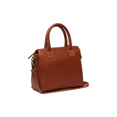 Afbeelding van Leren Schoudertas Cognac Hermosa