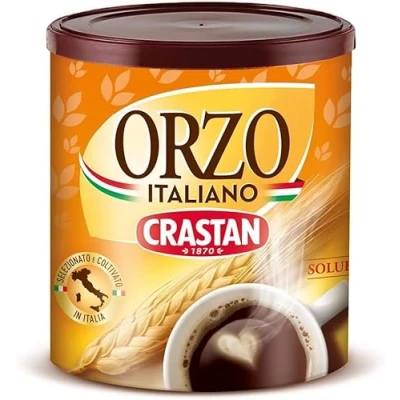 Afbeelding van 6 x Crastan Orzo 100% Italië, instant oplosbaar, gerst, koffie, granen, 120 g