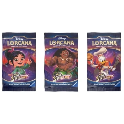 Afbeelding van Disney Lorcana JCC : Ciel Scintillant Display de Boosters (24 Boosters) FR