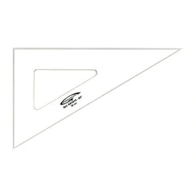 Image de Equerre 60 3 bords anti taches 26 cm graphoplex