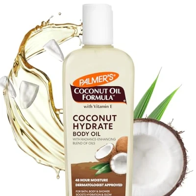 Image de Palmer&#039;s Huile de noix coco formule corporelle, 8,5 oz