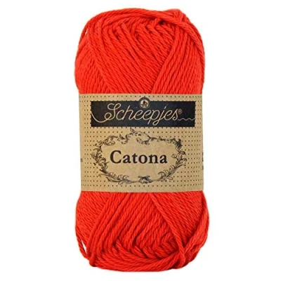 Afbeelding van Scheepjes Catona 25gr 115 Hot Red