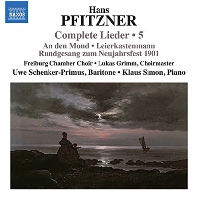 Afbeelding van Uwe Schenker Primus, Klaus Simon, Freiburg Chamber Choir Pfitzner: Complete Lieder, Vol. 5 (CD)