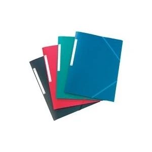 Afbeelding van Elba Memphis 58907 verzamelmap, polypropyleen, 5/10E, 3 kleppen, elastisch, verschillende kleuren