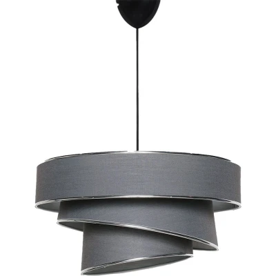 Afbeelding van Asir Kroonluchter Antraciet Zilver 72 x 40 cm