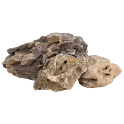 Afbeelding van vidaXL Drakenstenen 25 kg 10 40 cm grijs