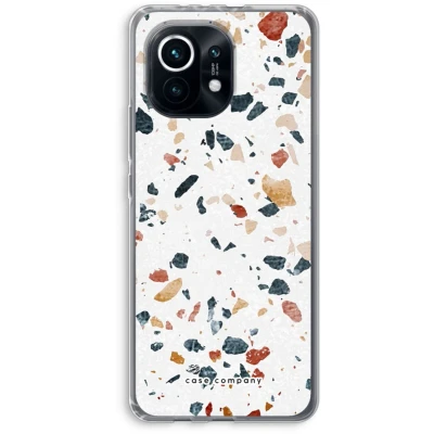 Afbeelding van Case Company® hoesje geschikt voor Xiaomi Mi 11 Terrazzo N4 Soft Cover Telefoonhoesje Bescherming aan alle Kanten en Schermrand