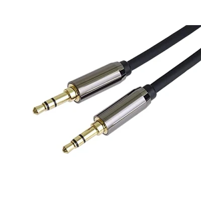 Afbeelding van PremiumCord 3,5 mm stereo HQ jack kabel, 3,5mm, plug, mannelijk naar aansluiting, extra audioverbindingskabel, afgeschermd, metalen connectoren, m/m, lengte: 3 m