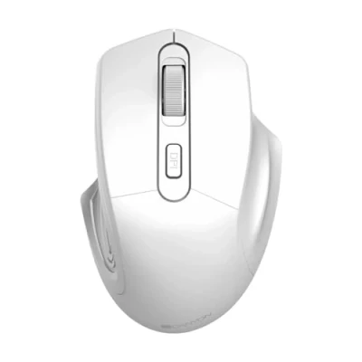Afbeelding van Canyon MW 15 Pearl White Wireless Mouse Office Gebruik 2,4 GHz USB verbinding Pixart 3065 Sensor 3 DPI niveaus Pearlescent Sheen