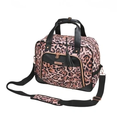 Afbeelding van Cabin Max Vela Carry On draagtas voor onder de stoel, Gouden luipaard., Handbagage
