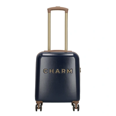 Afbeelding van Charm London Capetown Underseater Handbagage Koffer 45 cm 30 Liter TSA Slot Blauw