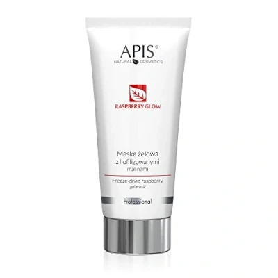 Afbeelding van Apis Raspberry Glow Gel Mask Made Of Freeze Dried Raspberries 200Ml