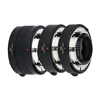 Afbeelding van JJC Autofocus Uitbreidingsbuizen Macro voor Nikon F Mount D850 D810 D780 D750 D700 D600 D500 D3500 D3400 D5600 D7500 D7200 D7100 D7000 D56600 D5 500 D5300 digitale