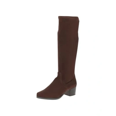 Afbeelding van Caprice Laarzen, Dames, Maat: 39, Dk brn stretch Textiel