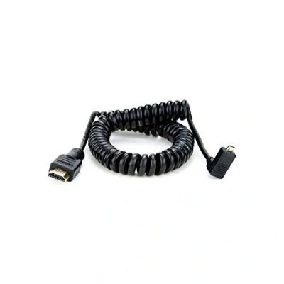 Afbeelding van Atomos Coiled Right Angle Micro HDMI to Full (50cm)