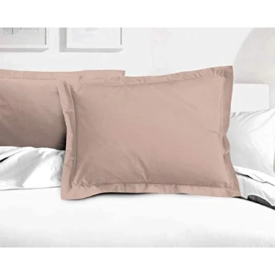Afbeelding van Home Linge Passion 2 kussenslopen, rechthoekig, 100% katoen, roze, 50 x 70 cm