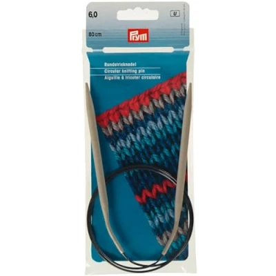 Afbeelding van Rondbreinaald aluminium grijs 80 cm 6,00 mm