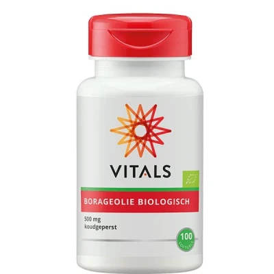 Afbeelding van Vitals Borageolie Biologisch Capsules 100ST