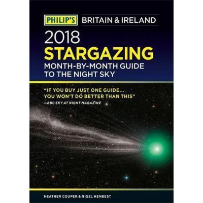 Afbeelding van Philip&#039;s 2018 Stargazing Month by Guide to the Night Sky Britain &amp; Ireland