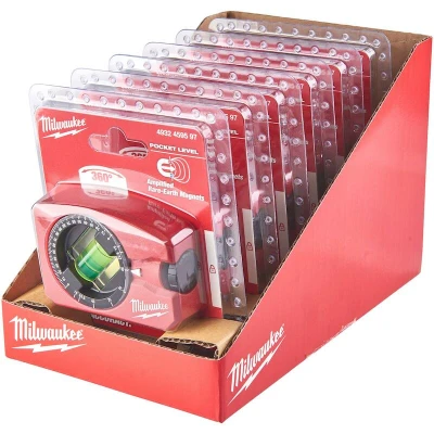 Afbeelding van Milwaukee 4932459597 Pocket Level Mini Waterpas 7,8cm