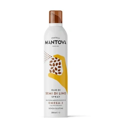 Afbeelding van SPRAYLEGGERO lijnolie spray 200 ml eetbare rijk aan omega 3