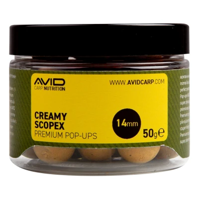 Afbeelding van Avid Creamy Scopex Pop ups 14mm (50g)