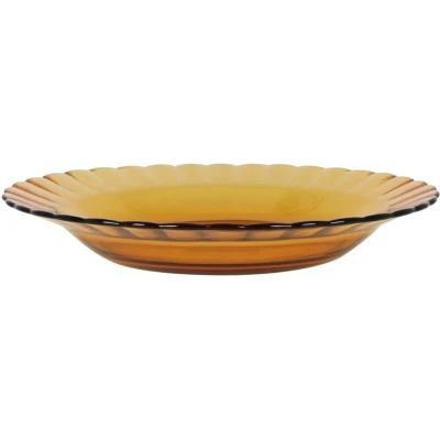 Afbeelding van Diep bord Duralex Picardie Kristal Amber (ø 23 x 3,5 cm)