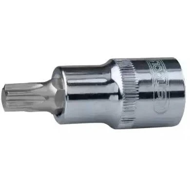 Afbeelding van KS TOOLS 918.1627 Steeksleutelelement DIN 3120, ISO 1174, ISO1174 T45 Chroom vanadium staal Torx gekarteld