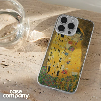 Afbeelding van Case Company® hoesje geschikt voor Xiaomi 13 Der Kuss Soft Cover Telefoonhoesje Bescherming aan alle Kanten en Schermrand