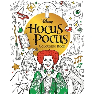 Afbeelding van Disney Hocus Pocus Colouring Book