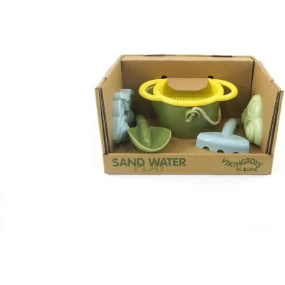 Afbeelding van Viking Toys Ecoline Bucket SET Zandspeelgoed voor kinderen, Maat: One Size, Multi coloured