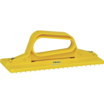 Afbeelding van Vikan Padhouders &amp; Schuurpads Padhouder Handmodel Polypropyleen 235x100x80mm Geel