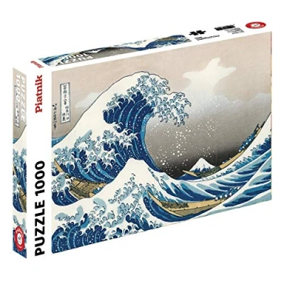 Image de Puzzle 1000 pièces Hokusai : La grande vague