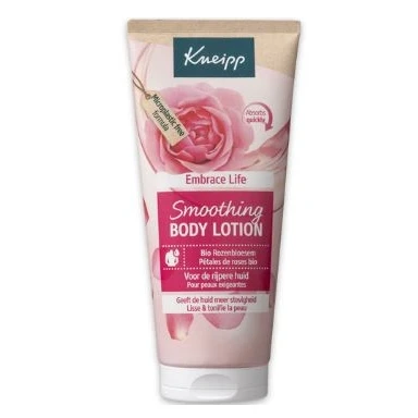 Afbeelding van Kneipp Embrace Life Body lotion Met biologische rozenbloesem Anti Aging Verzorging Voor de rijpere huid Bloemig Vegan 200 ml