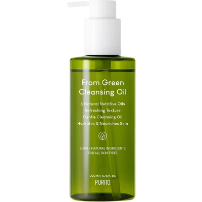 Afbeelding van Purito, Reiniging Van het gezicht, SEOUL Groen Reinigingsolie Navulling (Oliën, 200 ml)