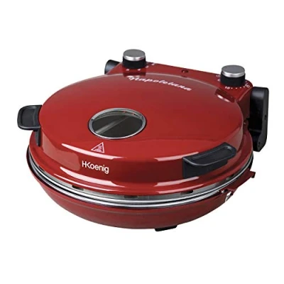 Image de Four à pizza Napoletana H.Koenig NAPL350 1200 W Rouge