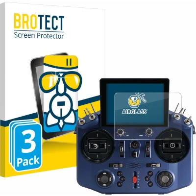 Afbeelding van BROTECT Screenprotector voor FrSky Tandem X20S Folie Beschermfolie Beschermglas transparant (3 Stuks)