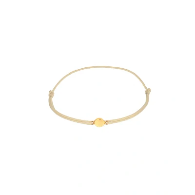 Afbeelding van Elli Armband, Dames, Maat: 16, Beige