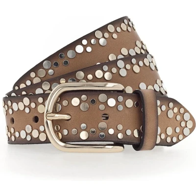 Afbeelding van Vanzetti Riem, Dames, Maat: 105, Camel