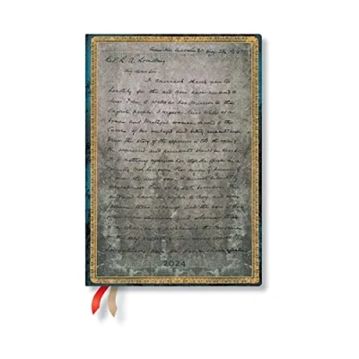 Afbeelding van Embellished Manuscripts Collection Frederick Douglass, Letter for Civil Rights (Embellished Collection) Midi 12 month Dayplanner 2024